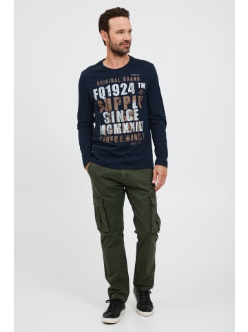 FQ1924 Langarmshirt FQWynton in Blau