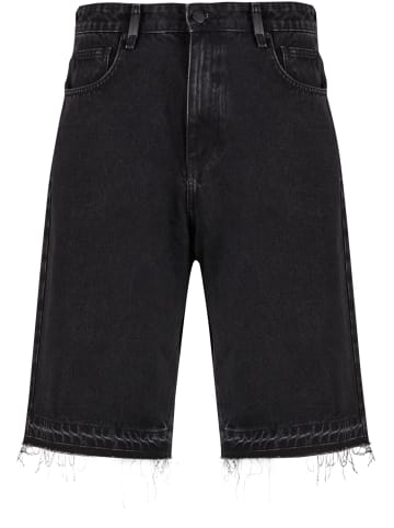 2Y Studios 2Y Studios Joran Open Hem Baggy Shorts in washed black
