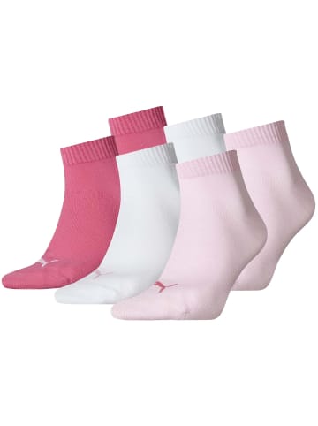 Puma Socken 6er Pack in Rosa