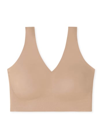Schiesser Bustier Padded - Invisible Soft in maple