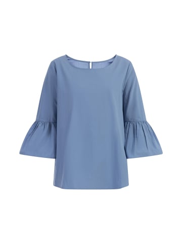 VINAJA Women Baumwollbluse in Blau