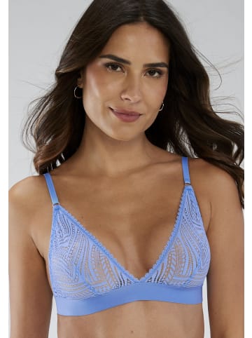 S. Oliver Bralette-BH in ozeanblau