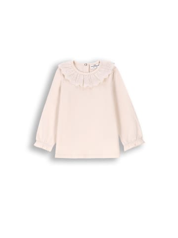 Coccodrillo Bluse mit langen Ärmeln in ecru
