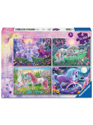 Ravensburger Ravensburger Puzzle 100 Teile Magische Einhörner in bunt