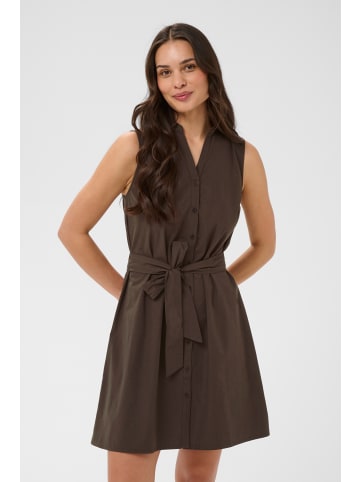 Kaffe Kleid KAgiga Regular fit in Chocolate Brown