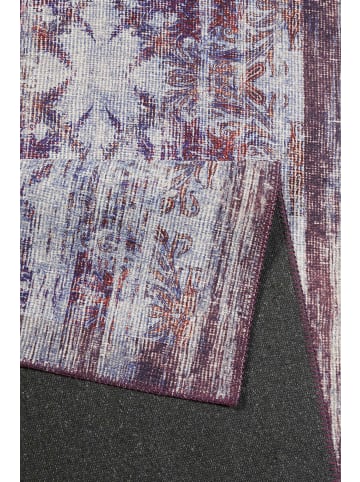 Wecon Home Teppich "Embrace" in Lila/Grau/Orange/Blau