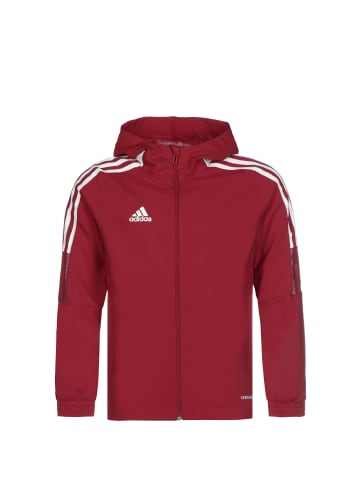 adidas Performance Trainingsjacke Tiro 21 in rot / weiß