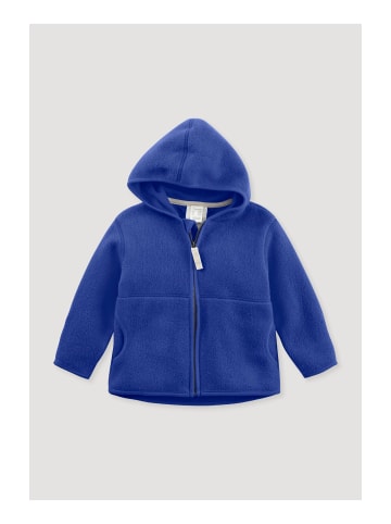 Hessnatur Fleece-Jacke in ultramarine