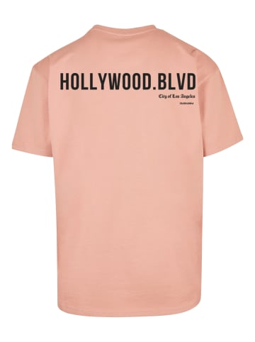 F4NT4STIC Heavy Oversize T-Shirt Hollywood blvd OVERSIZE TEE in amber