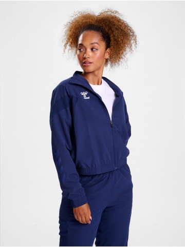 Hummel Reißverschluss Jacke Raglanärmel Hmltravel in MARINE