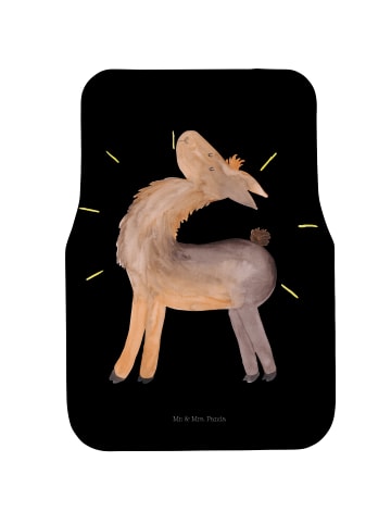 Mr. & Mrs. Panda Fußmatte Fürs Auto Lama Stolz ohne Spruch in Schwarz