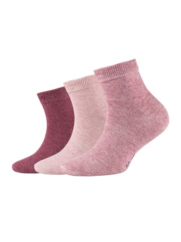 S. Oliver Socken 3er Pack in Pink