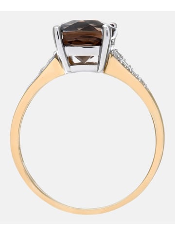 Diamant L'éternel Ring aus 375 Gelbgold mit Diamant