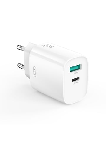 XO XO Wandladegerät CE29 PD 20W 1x USB-C 1x USB weiß
