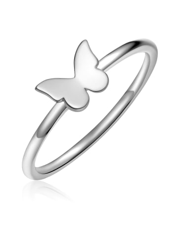 Glanzstücke München Ring Schmetterling aus Sterling Silber mit in silber