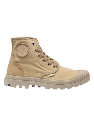 Palladium Schnürschuhe in Beige