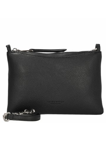 Seidenfelt Malvik - Umhängetasche S 22 cm (shy rose) in schwarz