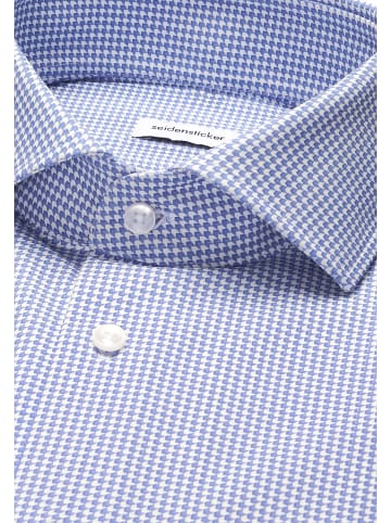 Seidensticker Performance-Hemd Slim in Mittelblau