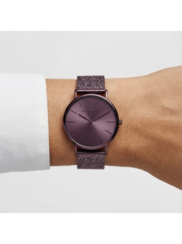 LIEBESKIND BERLIN Armbanduhr Glitter-Special in lila