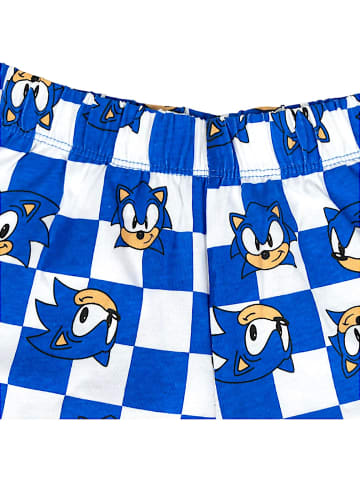 Cerda Schlafanzug kurz Sonic The Hedgehog in Blau
