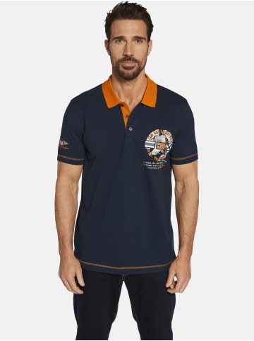 Jan Vanderstorm Poloshirt RANDO in dunkelblau
