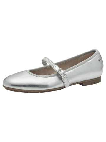 Tamaris WIDE FIT Ballerina in SILVER