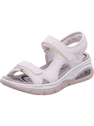 rieker Keilsandaletten in beige/perlcreme