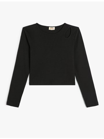 KOTON Bluse in Schwarz