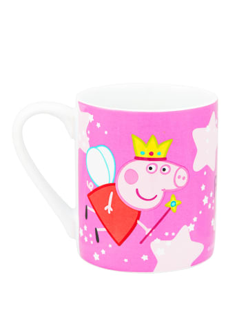 United Labels Peppa Wutz Tasse - Feenkönigin Becher Kaffeetasse  320 ml in rosa