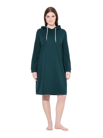 Ulla Popken Schlafanzug in mitternachtsgrün