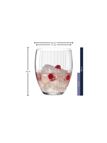 LEONARDO 6er Set Trinkgläser Poesia 380 ml in transparent
