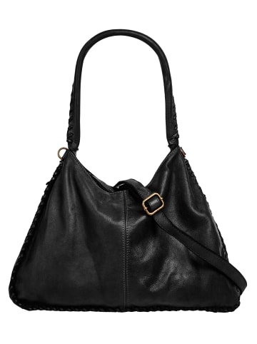 Samantha Look Shopper echt Leder in schwarz