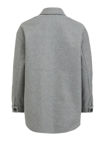 Vila Jacke in Medium Grey Melange
