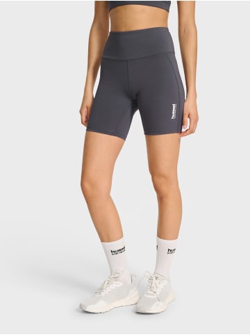 Hummel Tight Kurze Hose Hmlpulse Multisport Damen in BLACKENED PEARL