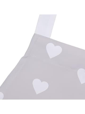 Mr. & Mrs. Panda Schürze Wellensittich Liebe ohne Spruch in Grau Pastell