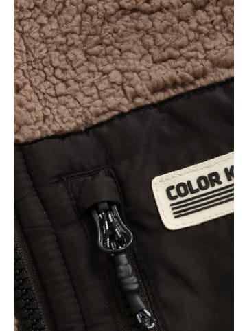 Color Kids Plüschweste COFleece Vest in Braun