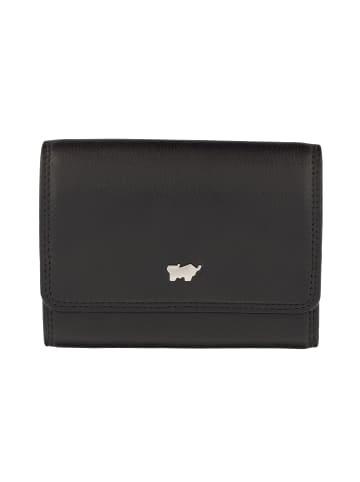 Braun Büffel Golf 2.0 Geldbörse 4Cs Schwarz schwarz in schwarz