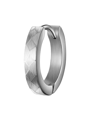 True Rebels Ohrringe aus Edelstahl in silber