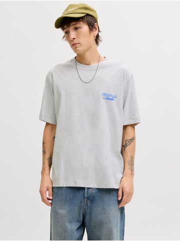 Jack & Jones T-shirt in White Melange