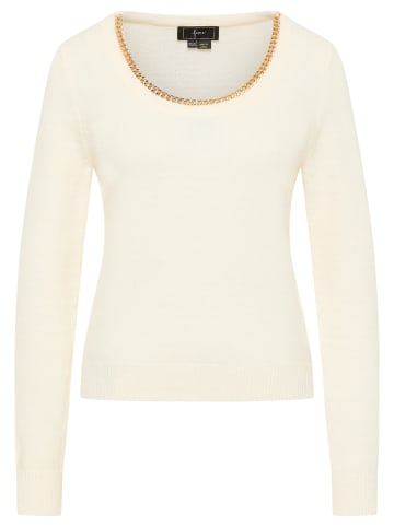 faina Damen Strickpullover in Weiss