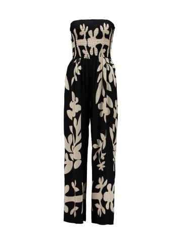 Hailys Jumpsuit Janina in Schwarz Weiß