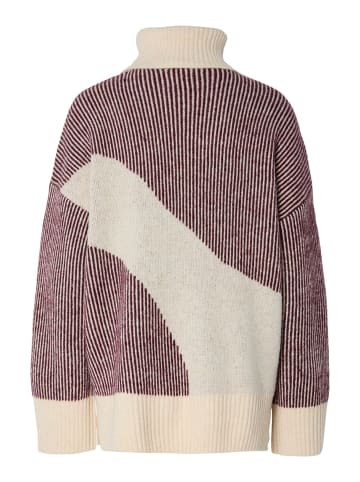 Pieces Pullover in Tawny Port