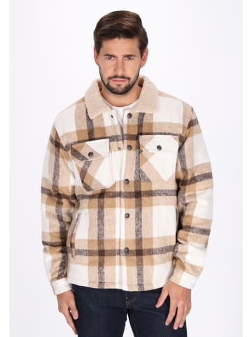 DreiMaster Men Jacket in beige multicolor