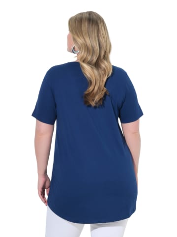 MIAMODA Shirt in dunkelblau