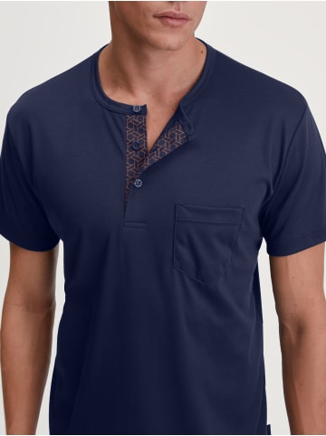 Calida Pyjama in dark sapphire