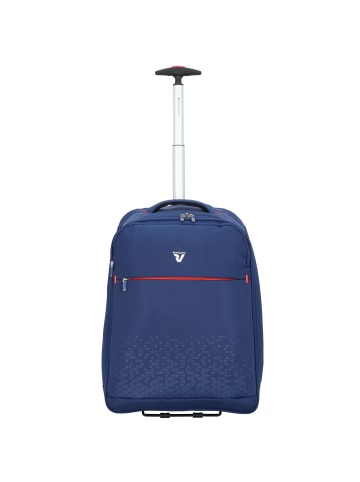 Crosslite 2 Rollen Rucksacktrolley 55 cm Laptopfach blu
