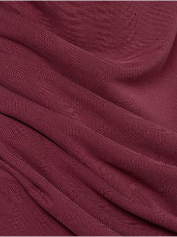 Y.A.S Langarmshirt YASLysa in bordeaux