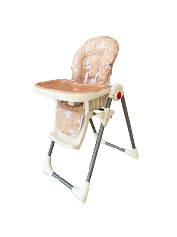 Yalion Babystuhl Höhenverstellbarer in Beige