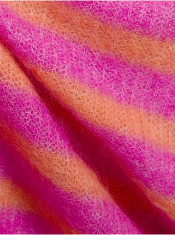 American Vintage Kurzarmpullover Nenybay in pink orange - 0001