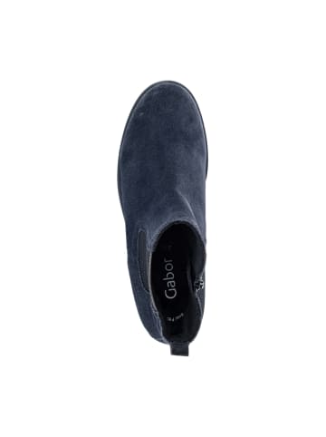 Gabor Chelsea Boots in Blau